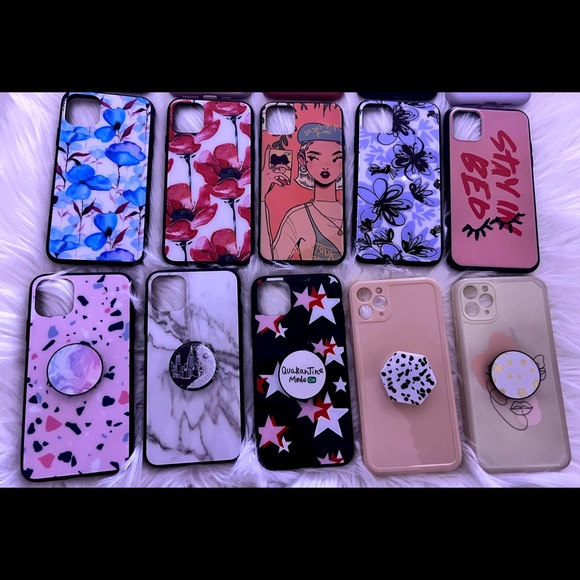 24 Cute iPhone 11 Pro Max Cases (8 PopSockets and 1 Screen Protector Included)! - Picture 2 of 4
